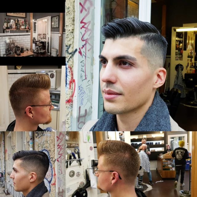 Work by Sylvio...#BeardyBoys#ThefuckingBest#OldschoolBarber#Berlin#Beardlove#Grooming#Classic#Barbermob#BarberschoolBerlin#Roadrunners#Race61#Barbier#Fade#BestInBerlin#Berlin#Friseur#herrenfriseur